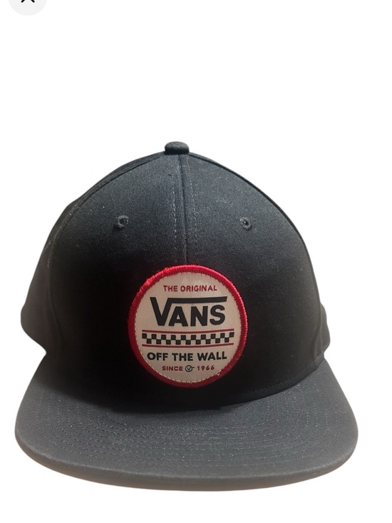 Vans Other - Vans Black Snapback Hat with Flat Brim